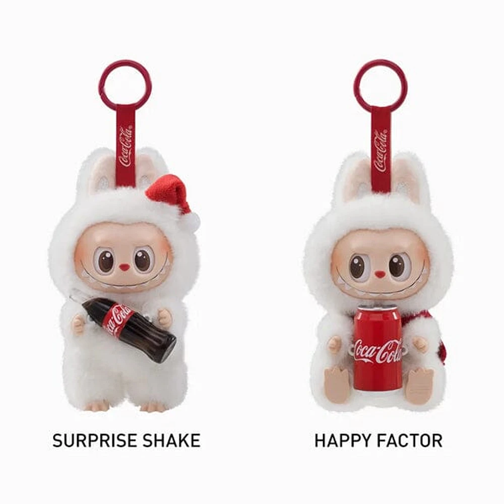 Pop Mart x THE MONSTERS: Coca-Cola Series Plush Keyring Figurine Blind Box (1pc)