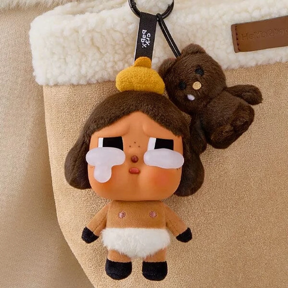 Pop Mart x CRYBABY: Crying Again Series Plush Keychain Blind Box (1pc)