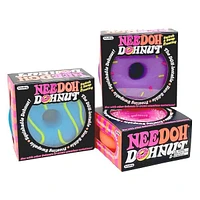 Nee Doh Dohnut Squishy Fidget Donut (1pc) Colors Ship Assorted