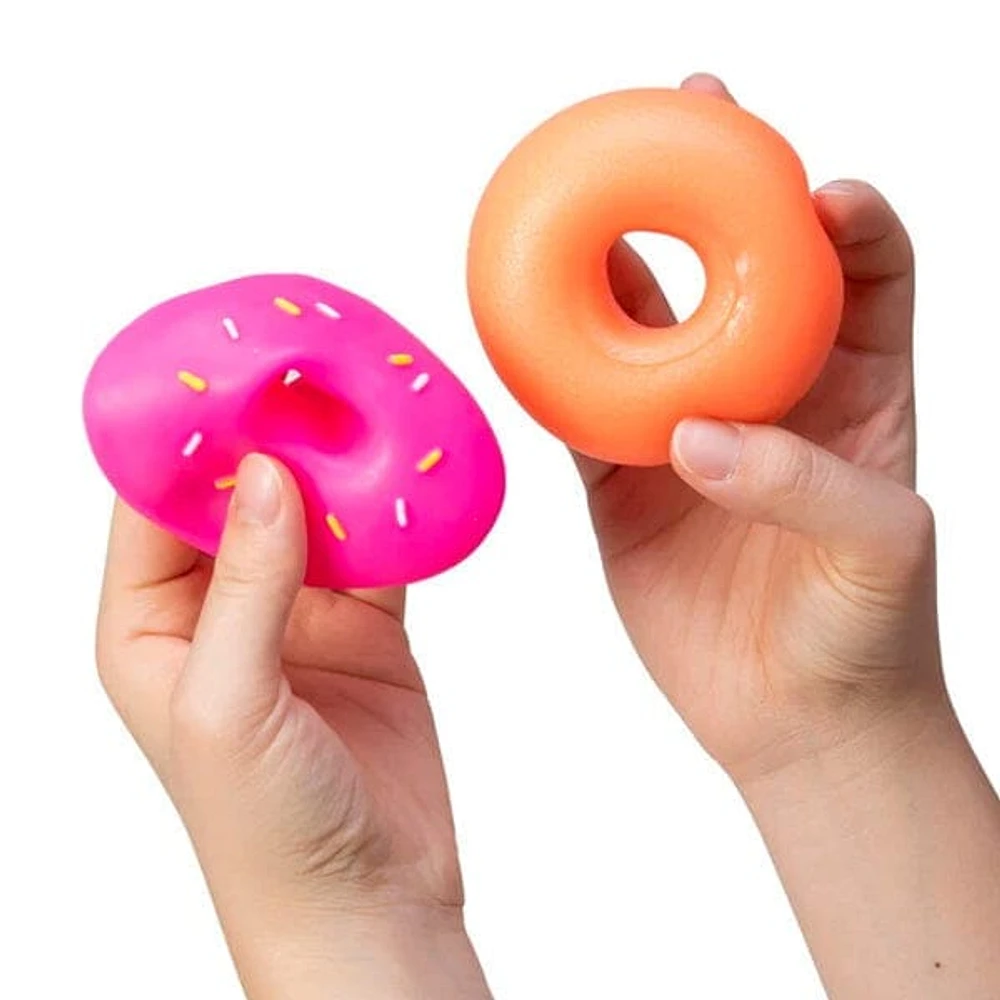 Nee Doh Dohnut Squishy Fidget Donut (1pc) Colors Ship Assorted