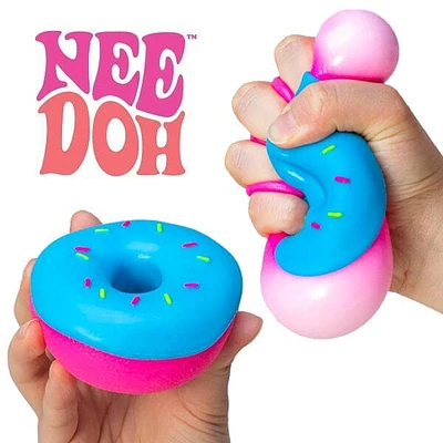 Nee Doh Dohnut Squishy Fidget Donut (1pc) Colors Ship Assorted