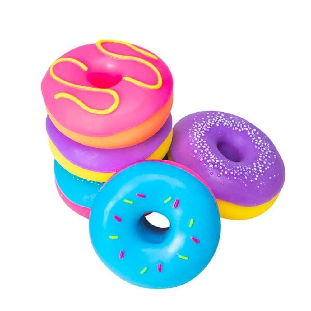 Nee Doh Dohnut Squishy Fidget Donut (1pc) Colors Ship Assorted