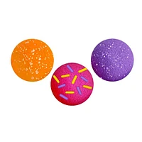 Nee Doh Teenie Dohnut Holes Squishy Fidget Stress Ball Toys (6pc) Assorted Colors