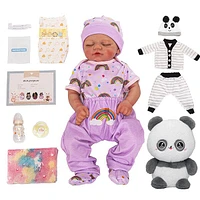 TrueHeart Treasures: Dream Weavers Collection Weighted Reborn Lifelike Baby Dolls (3kg) Baby Aurora