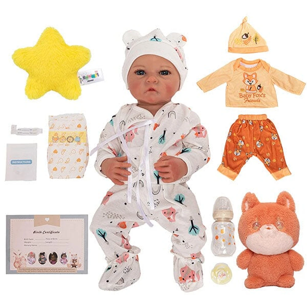 TrueHeart Treasures: Dream Weavers Collection Weighted Reborn Lifelike Baby Dolls (3kg) Baby Jenna
