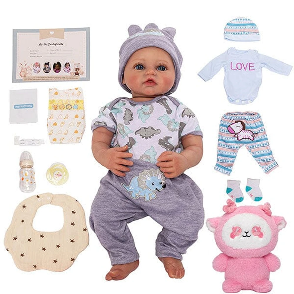 TrueHeart Treasures: Dream Weavers Collection Weighted Reborn Lifelike Baby Dolls (3kg) Baby Mira