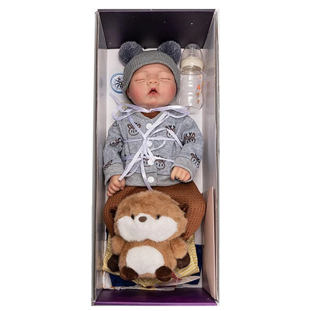 TrueHeart Treasures: Dream Weavers Collection Weighted Reborn Lifelike Baby Dolls (3kg) Baby Tommy