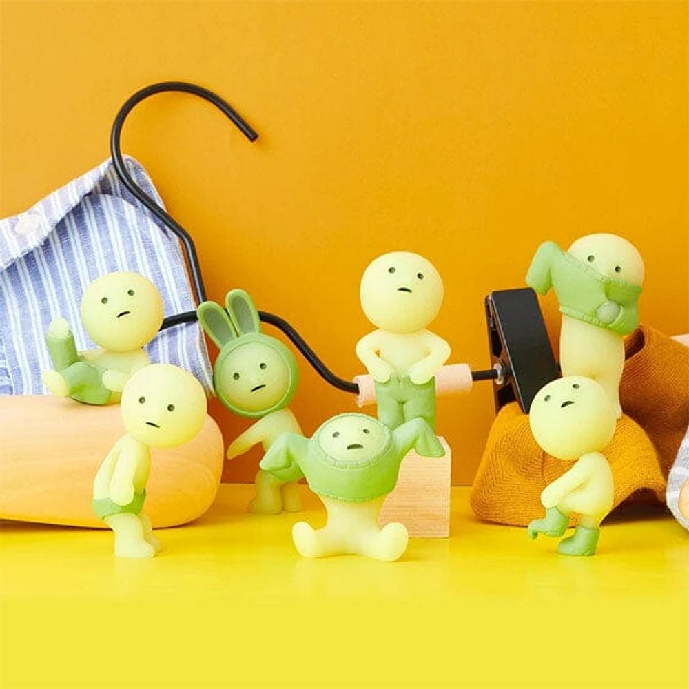 Smiski Dressing Series Collectible Glow in the Dark Figurine Blind Box (1pc)