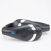 Cool Chill: Foldable NeckSlim Fan With Digital Display in
