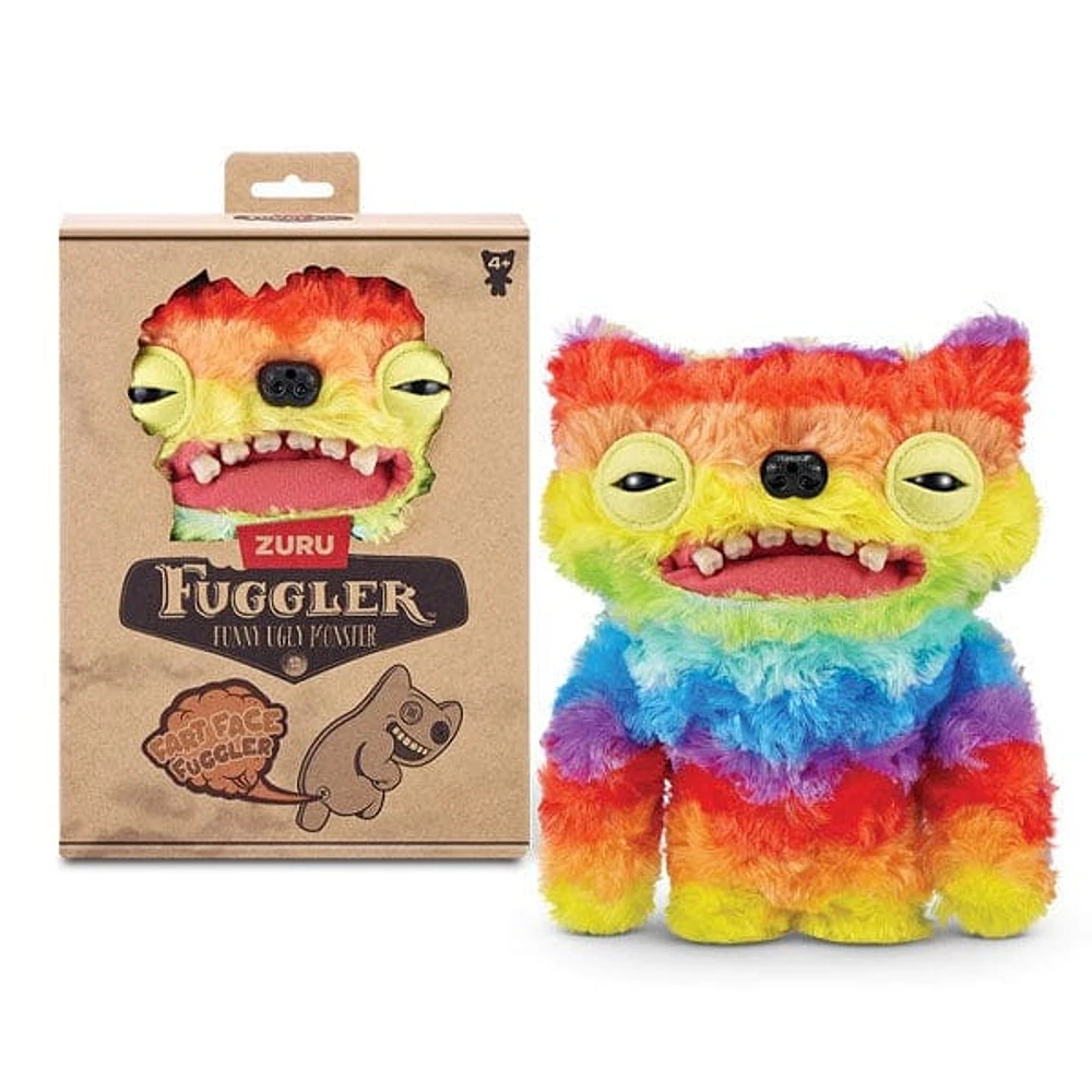 Fugglers "Fart Face" Series 1 Motion Censor 9" Plush Toys (1pc) Style Ships Assorted