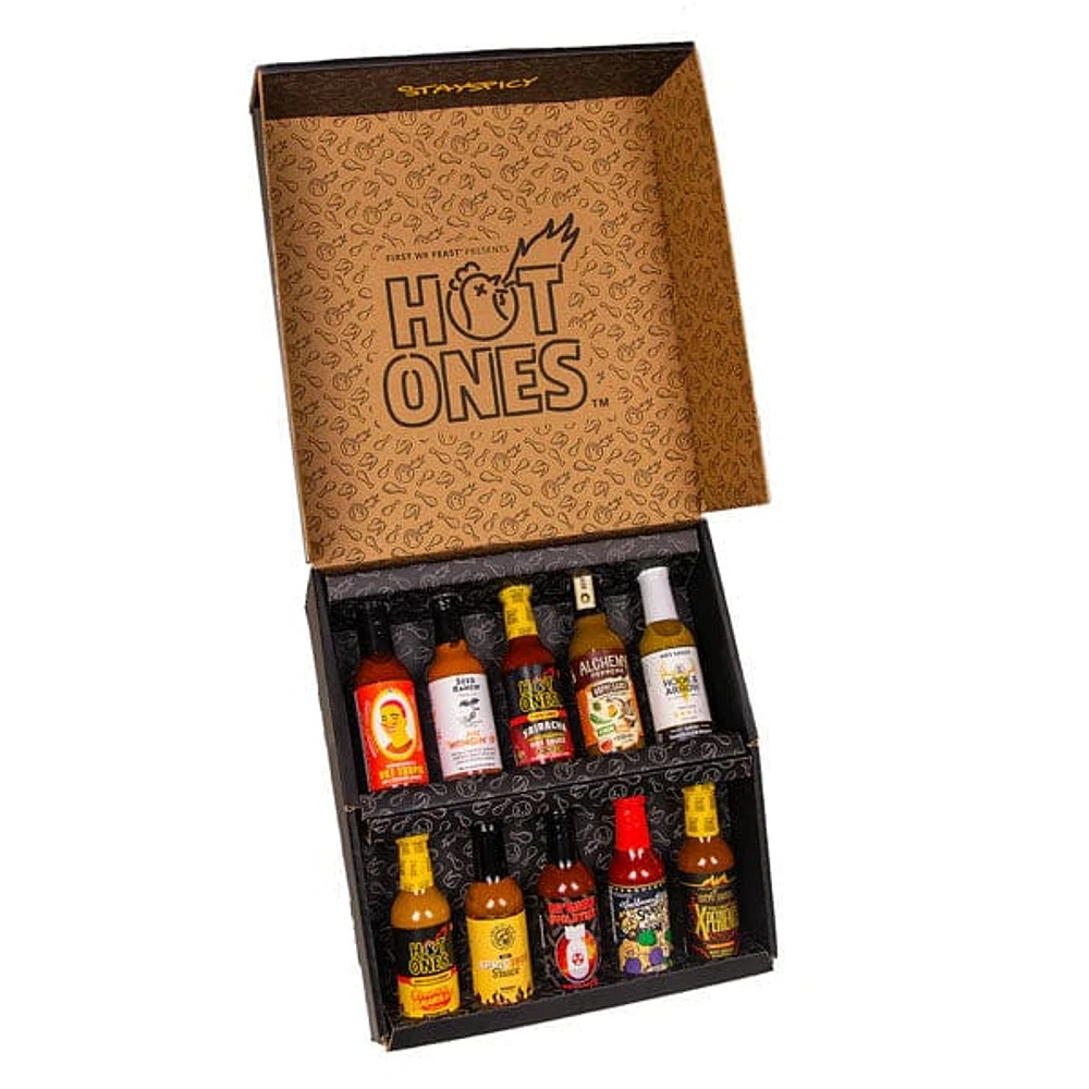 Hot Ones® Full Season 27 Sauce Lineup (10 x 5 oz) As Seen On Youtube