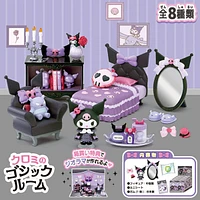 Re-Ment Sanrio: Kuromi's Gothic Room Blind Box (1pc)