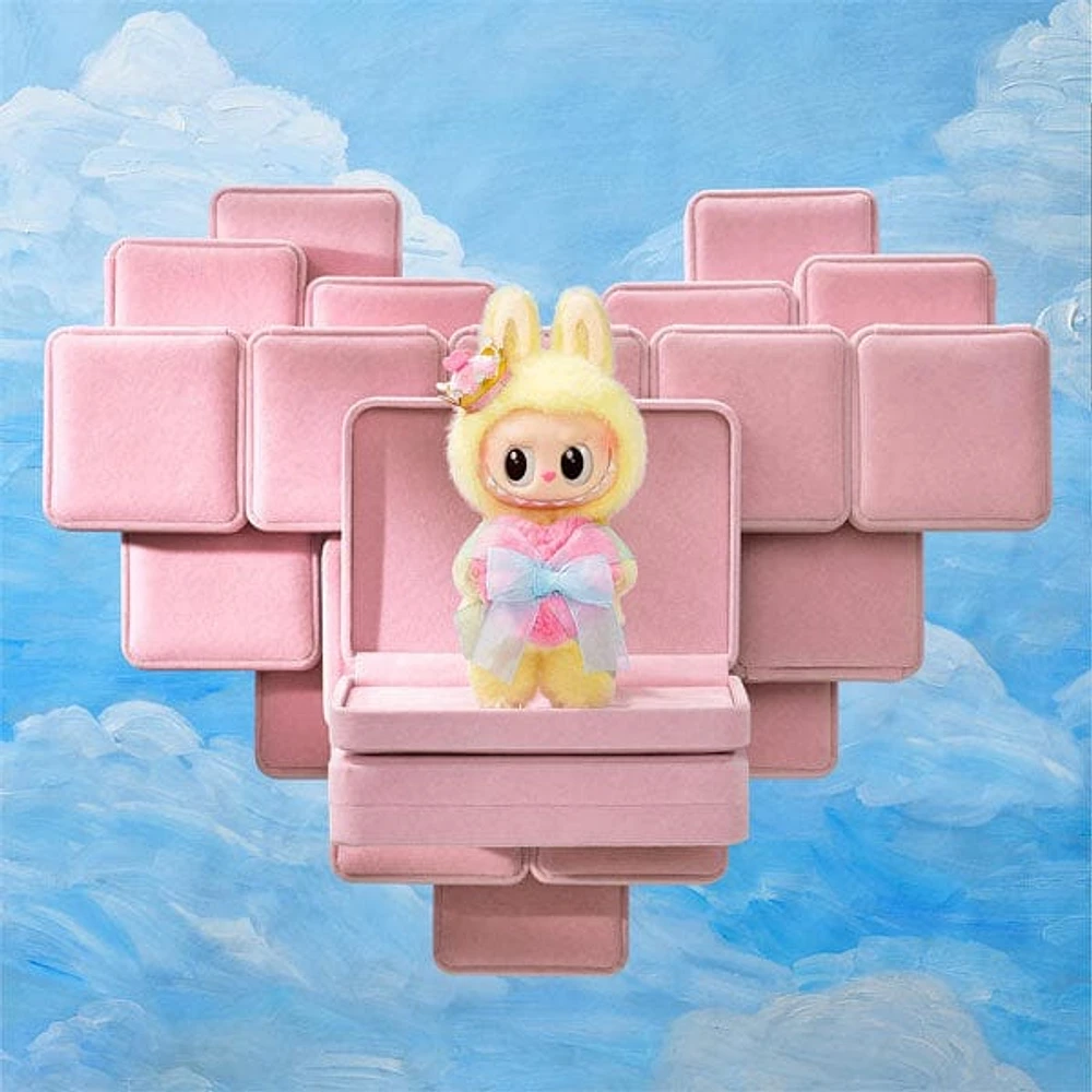 Pop Mart x THE MONSTERS: Labubu "Let's Checkmate" Plush Doll Pendant (1pc)