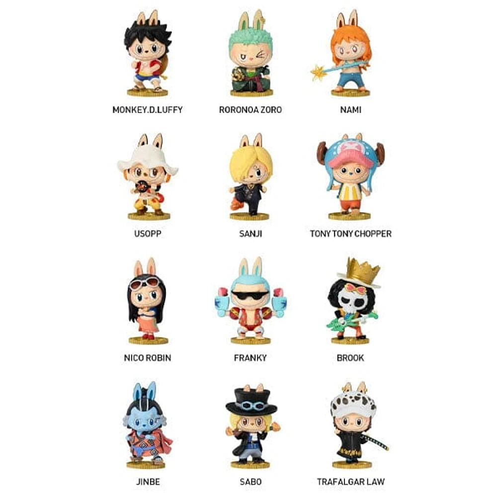 Pop Mart x THE MONSTERS: Labubu One Piece Anime Series Figurine Blind Box (1pc)