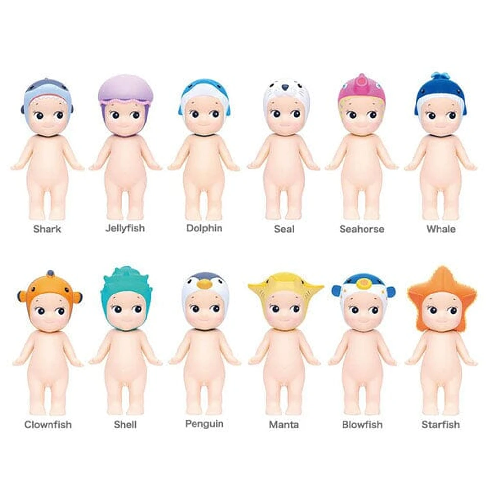 Sonny Angel Collectable Mini Cherub Figurines Marine Series Blind Box (1pc)