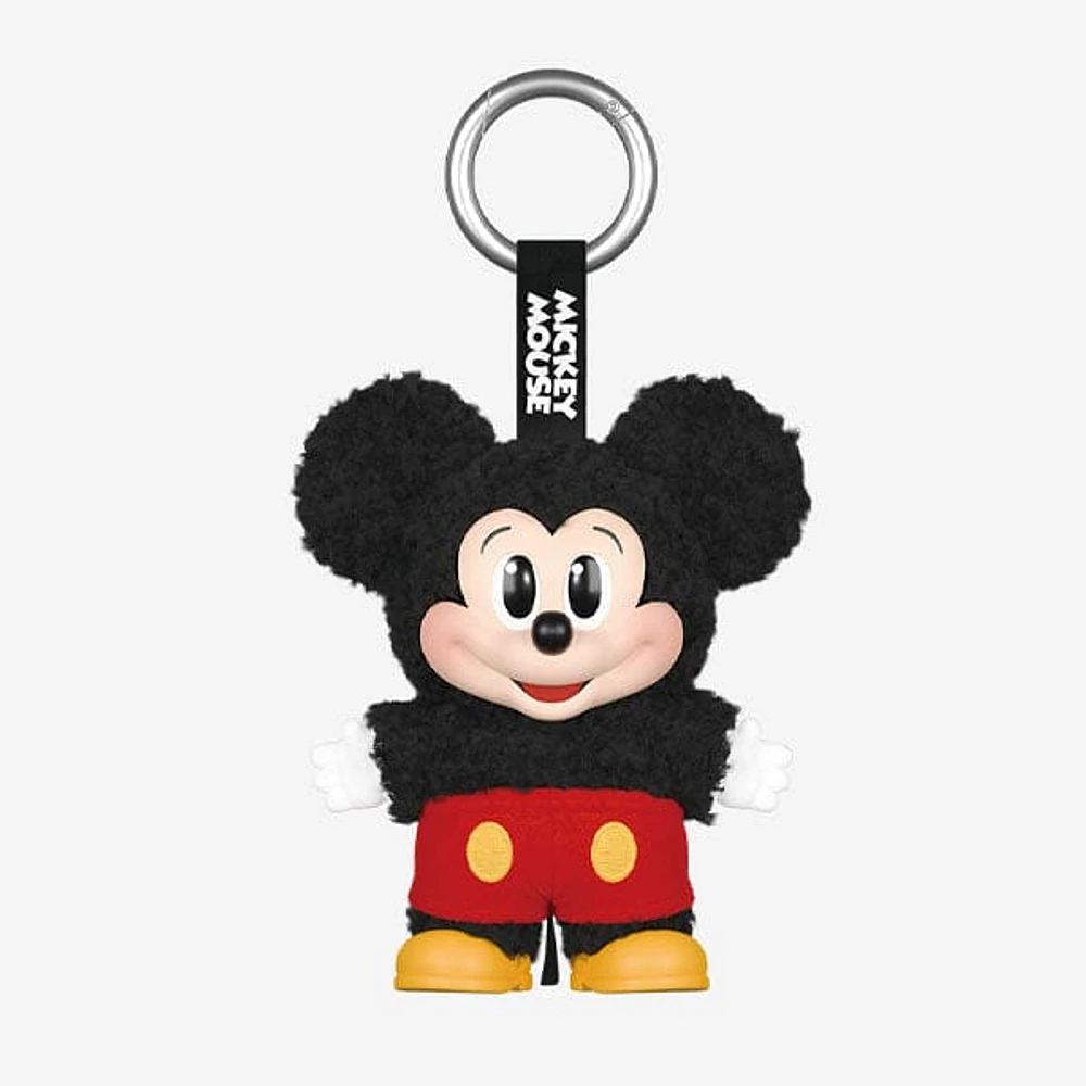 Pop Mart x Disney: Mickey Family Cute Together Series Plush Keychain Blind Box (1pc)