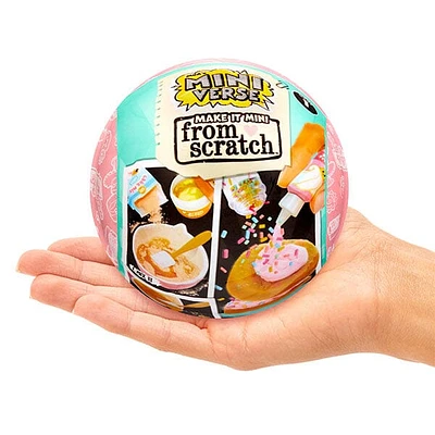 MGA's Miniverse™ - Make It Mini Foods: Diner From Scratch Series 4 Mystery Capsule