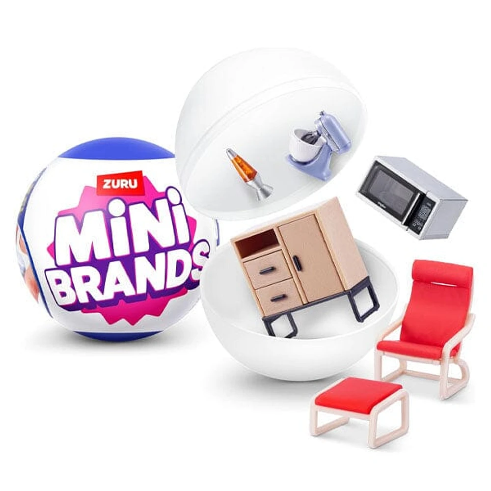 ZURU 5 Surprise Home Mini Brands Series 1 Collectible Capsule