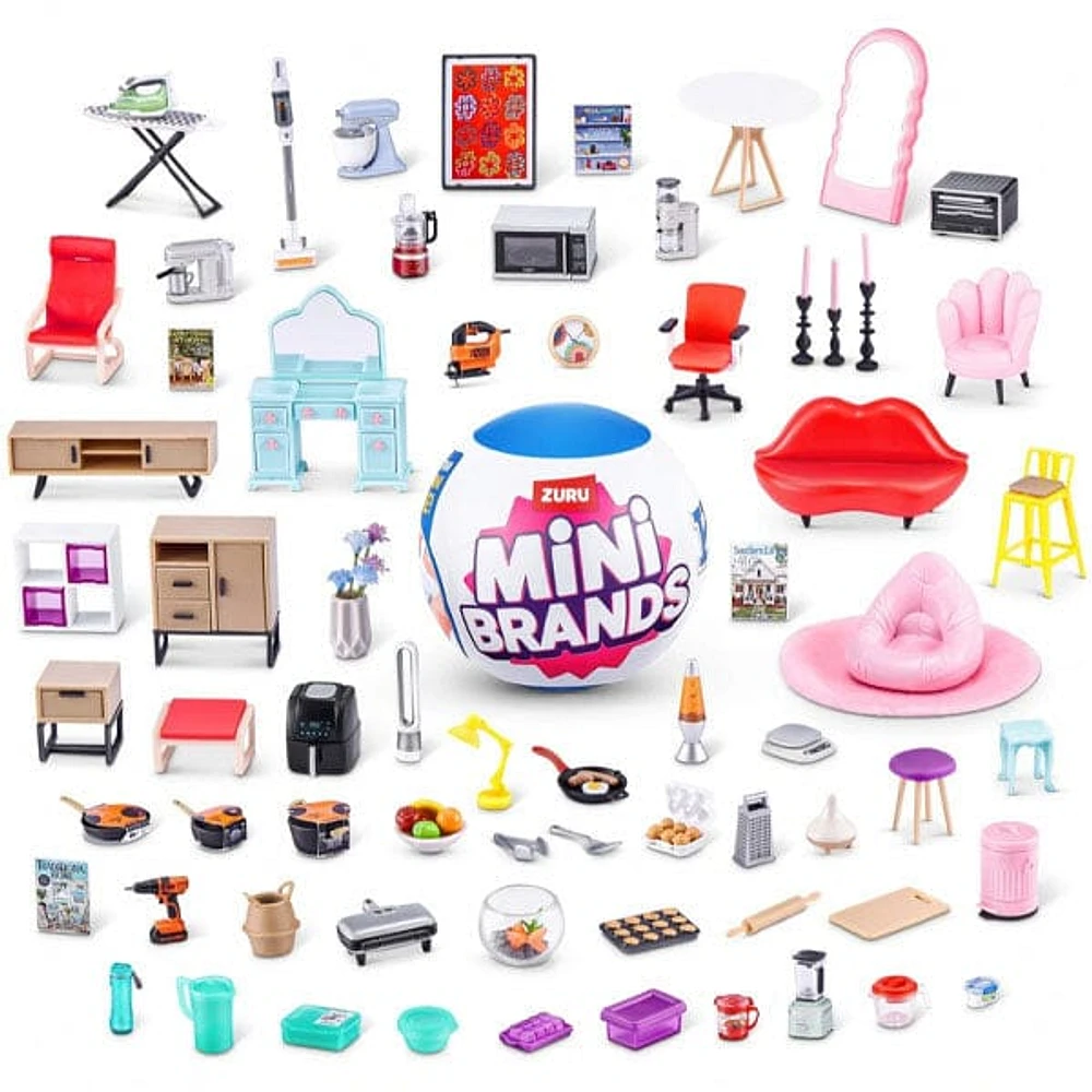 ZURU 5 Surprise Home Mini Brands Series 1 Collectible Capsule