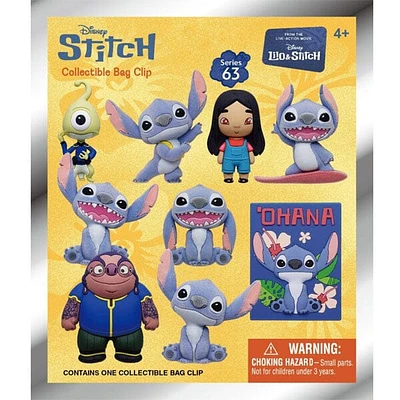 Disney's Lilo & Stitch 2025 New Movie 3D Anime Bag Clip Blind Bag (1pc)