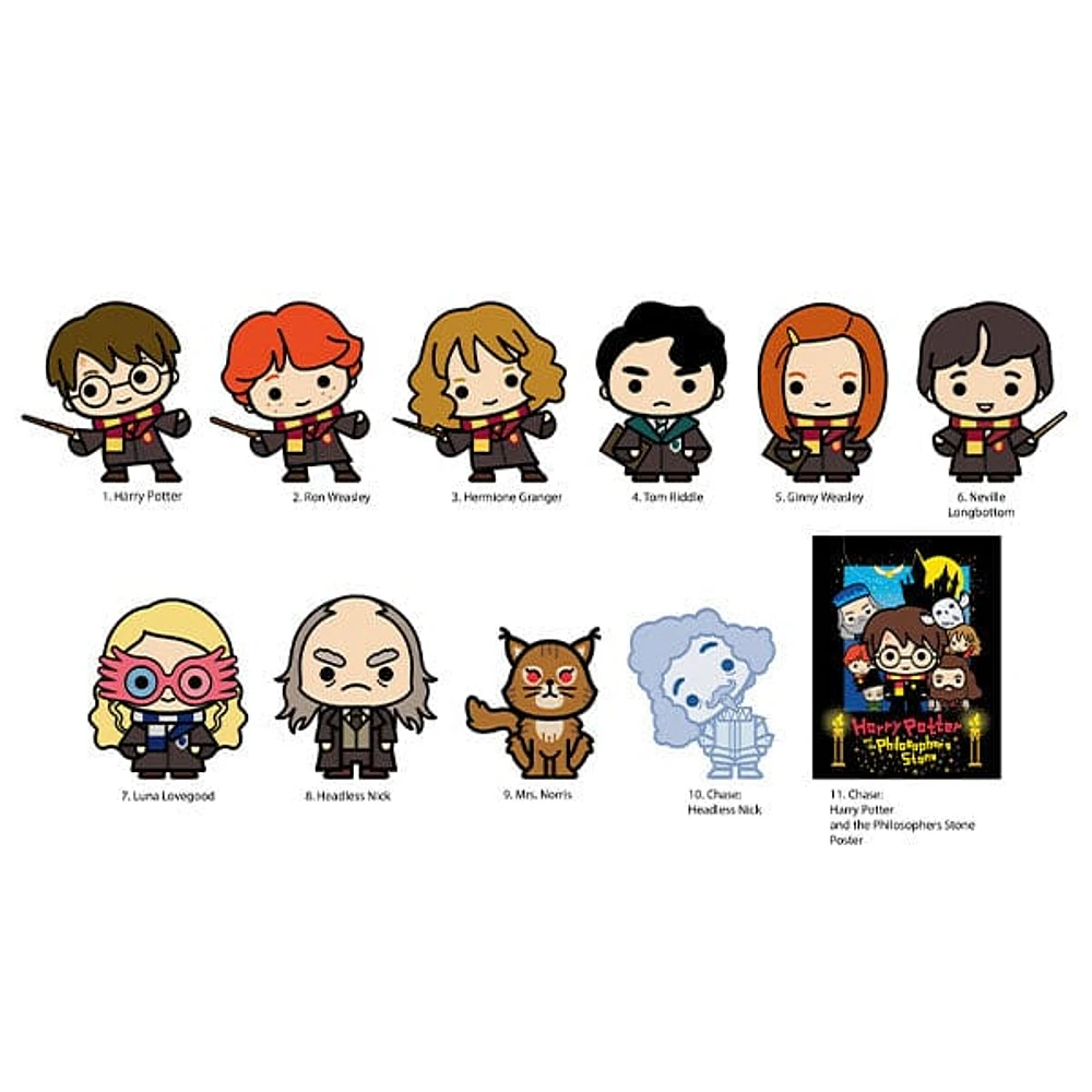 Harry Potter Series 13 3D Anime Bag Clip Blind Bag (1pc)