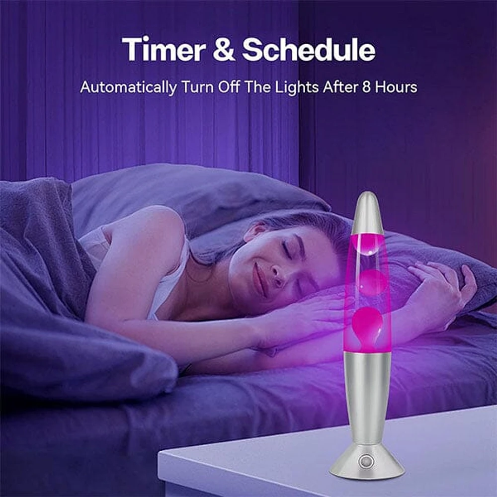 Mood Motions 16" LED Color-Changing Motion Luminous Lamp
