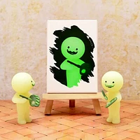 Smiski Museum Series Collectible Glow in the Dark Figurine Blind Box (1pc)