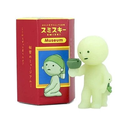 Smiski Museum Series Collectible Glow in the Dark Figurine Blind Box (1pc)
