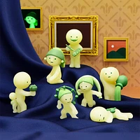 Smiski Museum Series Collectible Glow in the Dark Figurine Blind Box (1pc)