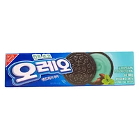 OREO Mint Chocolate Sandwich Cookies (80g) Limited Edition Import From Korea