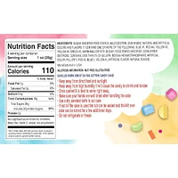 PartyPuffs Cotton Candy Cake Tub (4.2oz) Sliceable Rainbow Candy Floss
