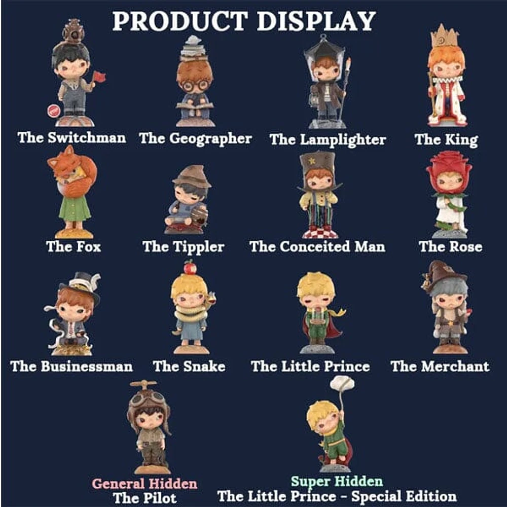 Pop Mart x HIRONO: Le Petit Prince Series Collectible Figurine Blind Box (1pc)