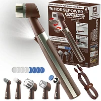 Horsepower Pocket Pony Mini Handheld Cordless Detailing Power Scrubber