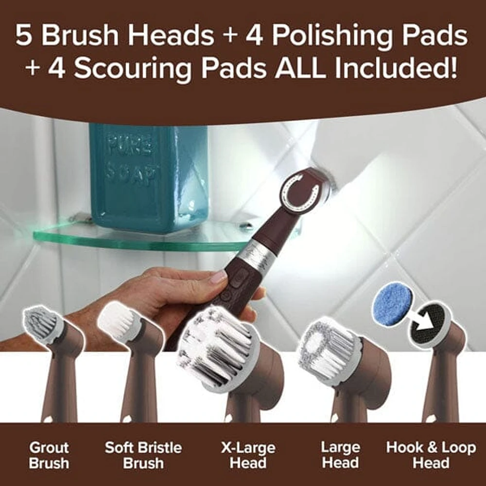 Horsepower Pocket Pony Mini Handheld Cordless Detailing Power Scrubber