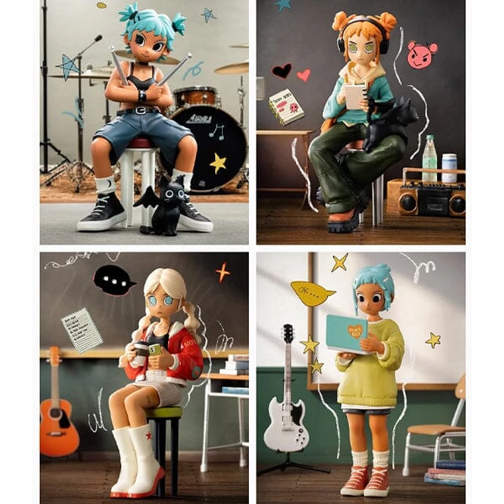 Pop Mart x Peach Riot: Rise Up Series Figurine Blind Box (1pc)