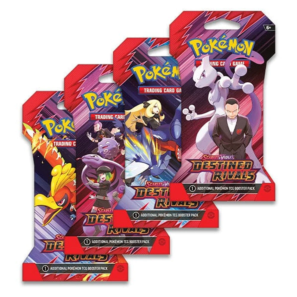 Pokémon TCG: Scarlet & Violet Destined Rivals Sleeved Booster (1 Pack 10 Cards)