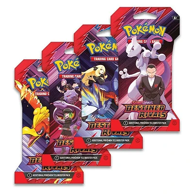 Pokémon TCG: Scarlet & Violet Destined Rivals Sleeved Booster (1 Pack 10 Cards)
