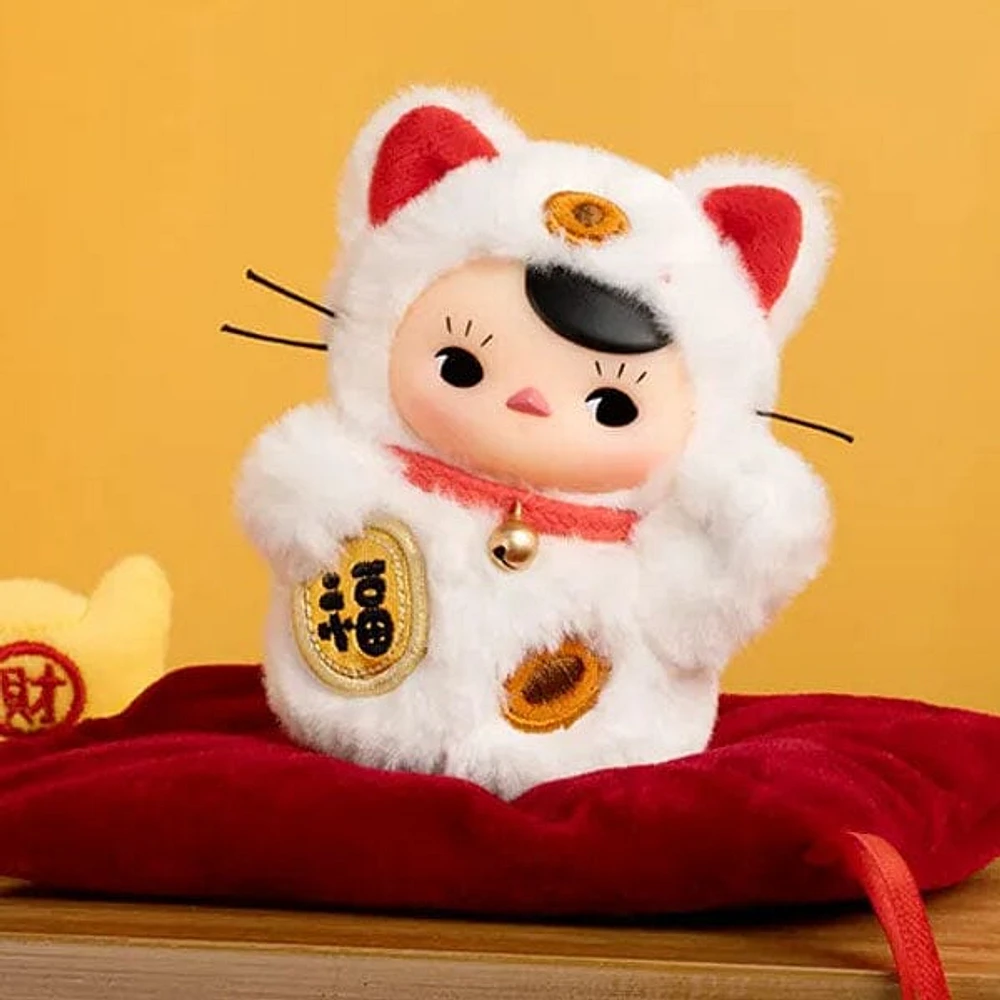 Pop Mart x PUCKY: Roly-Poly Kitty Series Vinyl Plush Blind Box (1pc)