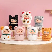 Pop Mart x PUCKY: Roly-Poly Kitty Series Vinyl Plush Blind Box (1pc)