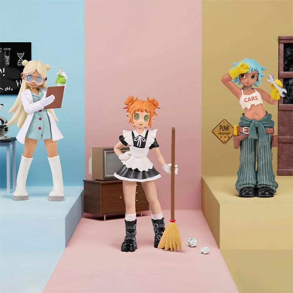 Pop Mart x Peach Riot: Rush Hour Series Collectible Figurine Blind Box (1pc)
