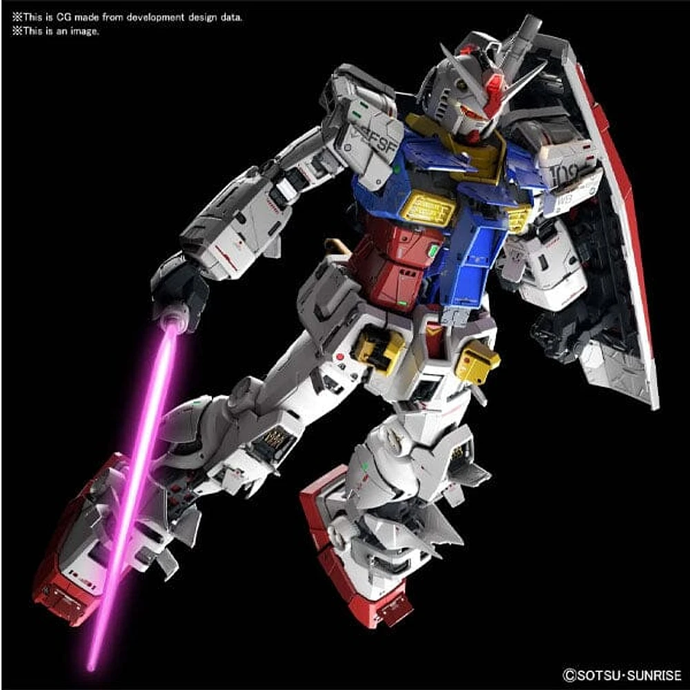 BANDAI Hobby PG Unleashed RX-78-2 Mobile Suit Gundam 1/60 Scale 12" Model Kit