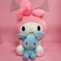 Sanrio My Melody With Teddy Bear Friend Large 20" Plush Toy