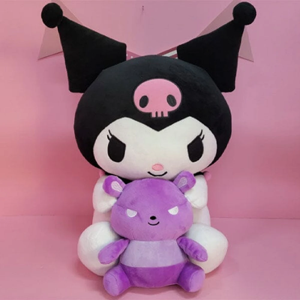 Sanrio Kuromi With Teddy Bear Friend Large 20" Plush Toy