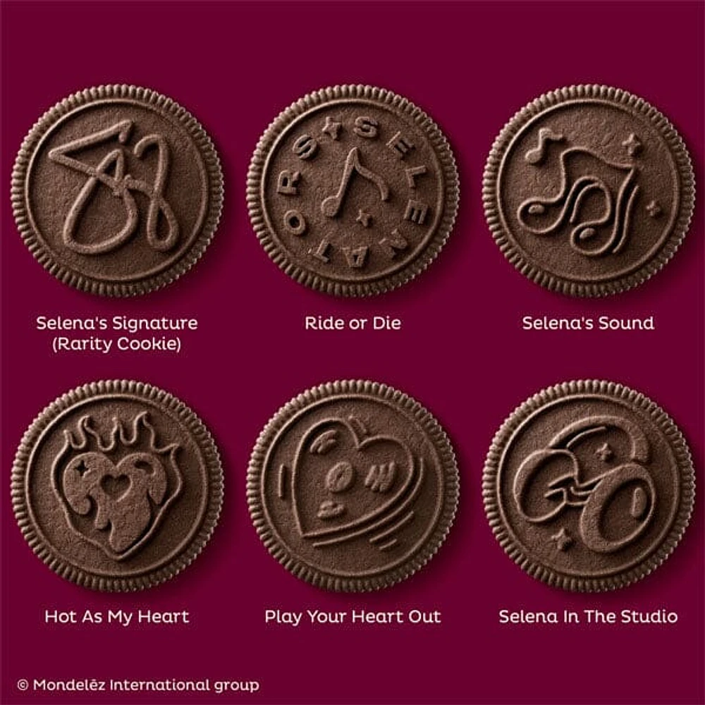 OREO x Selena Gomez Chocolate Sandwich Cookies w/ Cinnamon Creme Filling (303g) Limited Edition
