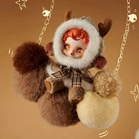 Pop Mart x Skullpanda: Winter Symphony Series Plush Keychain Blind Box (1pc)