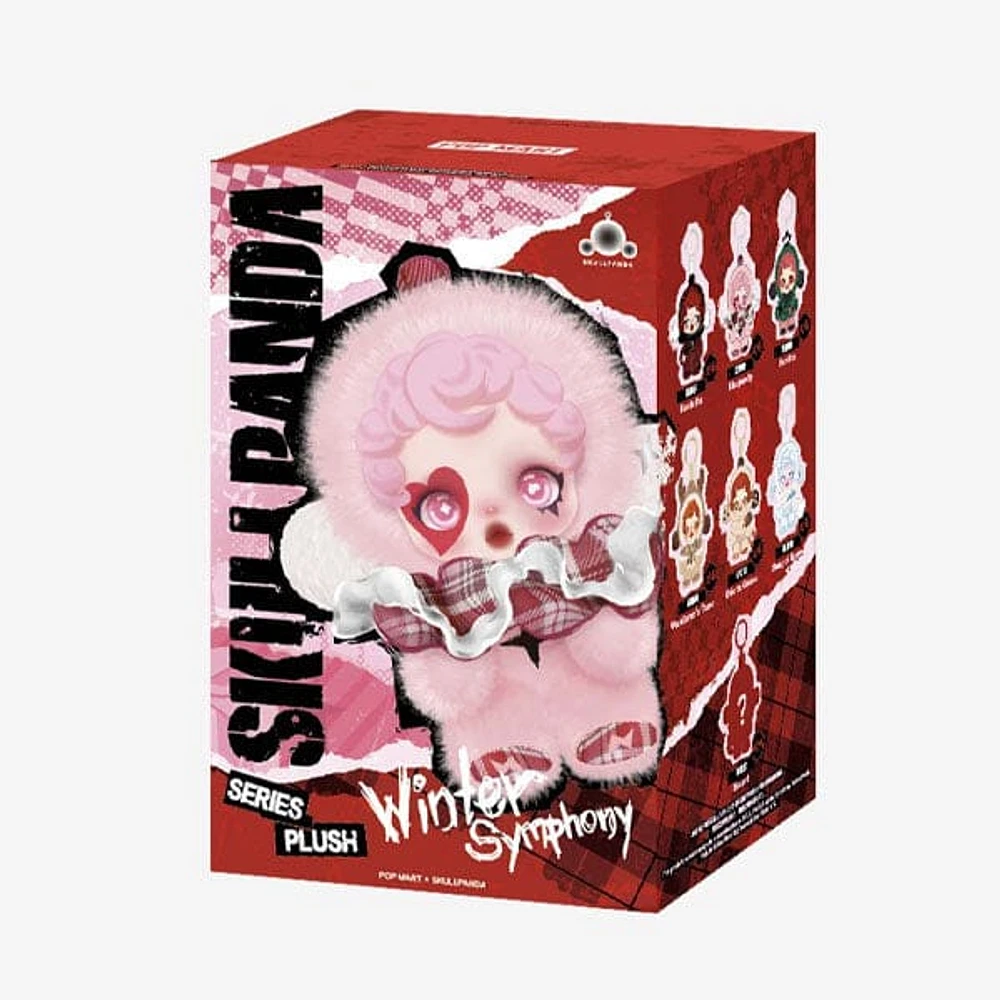 Pop Mart x Skullpanda: Winter Symphony Series Plush Keychain Blind Box (1pc)