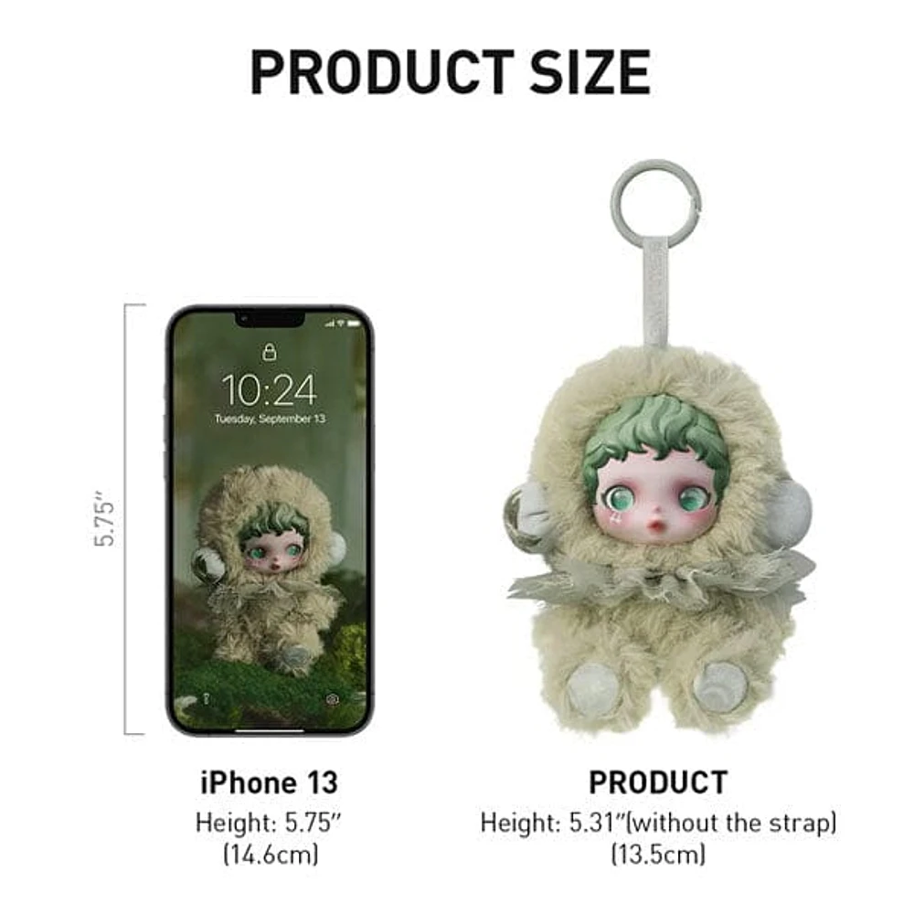 Pop Mart x Skullpanda: L'impressionnisme Series Plush Keychain Blind Box (1pc)