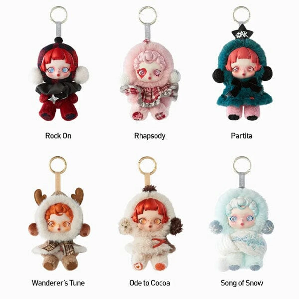Pop Mart x Skullpanda: Winter Symphony Series Plush Keychain Blind Box (1pc)