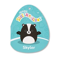 Squishmallows Super Soft Plush Toys 7.5" Skyler The Skunk Bat