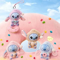 MINISO x Disney: Stitch "Eat Something Before Sleep" Series Plush Keychain Blind Box (1pc)